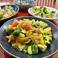 Superlittleboo's cooksnap of when they made アボカド胡瓜トマトの柚子胡椒ドレサラダ.