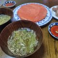 クリーピングタイム☆'s cooksnap of when they made 超簡単！　朝食にも　長ネギの お吸い物！.