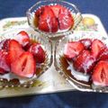 ＠迷子＠'s cooksnap of when they made 紅茶ゼリー♪いちご＆れん乳のせ.