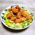 のんべぇヒロ's cooksnap of when they made 簡単 ♪ ササミでエビマヨ風.