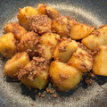 okamelove's cooksnap of when they made 豚ひき肉とじゃがいもの煮物【作り置き】.