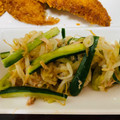 さっつぁん0072's cooksnap of when they made きゅうりともやしとカニカマの酢の物☆.