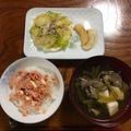 Ruriluru's cooksnap of when they made 一人ご飯にノンオイル✿レンジで目玉焼き✿.