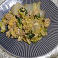 クック6DDPP8☆'s cooksnap of when they made とろ～り卵で懐かしい味♪白菜挽肉炒め.