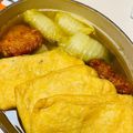 azbjbn's cooksnap of when they made おでんに美味しい油揚げ.