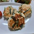 ポニーリボン's cooksnap of when they made ニラとエノキのふんわり鶏団子.