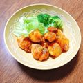 もふもふクロさん's cooksnap of when they made お子様のお弁当に♪BBQチキン.