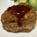 chikappe's cooksnap of when they made オーブントースターでハンバーグ(*´∇｀.