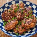 あーこ姐's cooksnap of when they made 簡単！お弁当にも！鶏つくね！玉ねぎ入り.