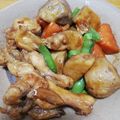 クックHBQ370☆'s cooksnap of when they made 簡単♪里芋と鶏手羽元のこってり煮.