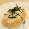 イエローバード's cooksnap of when they made 簡単♡カリッ♪もちっ〜明太マヨお餅ピザ♡.