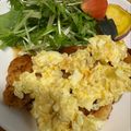 ポメちょん's cooksnap of when they made 業務スーパー！チキンカツ南蛮！.
