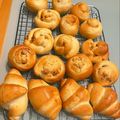 きらら15's cooksnap of when they made もっちり！米粉入りのパン生地.