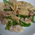 w903752's cooksnap of when they made たけのこ＆豚バラ☆中華炒め.
