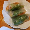 ナンキンハゼ's cooksnap of when they made ライスペーパー使って☆おうちで生春巻き♪.
