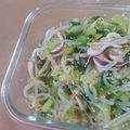 niemon0915's cooksnap of when they made 5分★簡単【もやしとイカのピリ辛ナムル】.