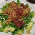 クックE662AA☆'s cooksnap of when they made ハワイアン☆ポキ丼（まぐろの漬け丼）.