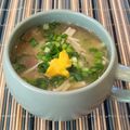 あーこ姐's cooksnap of when they made 和辛子入り お味噌汁～(๑ºัºั๑)♡.