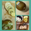 ☆あさ's cooksnap of when they made 食べる部分が多いキウイの芯の取り方.