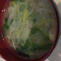 あゆたっくん's cooksnap of when they made 青梗菜と葱の味噌汁.
