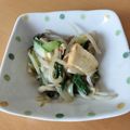 にょりんいこ's cooksnap of when they made ＊厚揚げとチンゲン菜の中華風炒め煮＊.