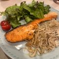 ふわふわわん's cooksnap of when they made サーモンきのこソテー.