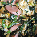 ツァディ's cooksnap of when they made 中華風ソーセージとほうれん草の炒めもの♪.