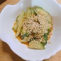 彩乃のママ's cooksnap of when they made やみつききゅうり韓国風？.