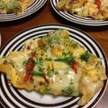 ゆーみ28110's cooksnap of when they made ジャーマンポテト風☆オープンオムレツ.