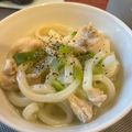 Ma Rin18's cooksnap of when they made ☆鶏塩うどん☆.