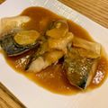haruichi's cooksnap of when they made 我が家のさばの味噌煮.