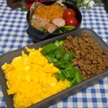 ととろ＆めい's cooksnap of when they made 覚えやすい分量で！そぼろごはん.