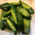 TON's cooksnap of when they made 激旨★キュウリのわさび漬け.