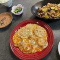 ♡はな1204♡'s cooksnap of when they made れんこんとチーズのガレット.