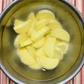 チェックのミニくま's cooksnap of when they made 時短☆さつまいもアク抜き.