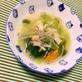 ふたごゆき's cooksnap of when they made レタスともやしのシャンタンスープ★☆.