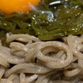 MULA's cooksnap of when they made 簡単美味しい♫黄身のせ味付めかぶそば♫.