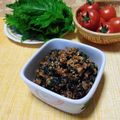 クックI7I5L1☆'s cooksnap of when they made 大葉大量消費!!子供も喜ぶ大葉肉味噌.