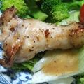 あかぷり's cooksnap of when they made お手軽フライパンで♪手羽元のグリルチキン.