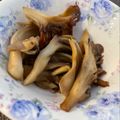 run※'s cooksnap of when they made 甘辛味のマイタケ.