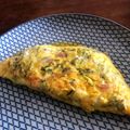 おじ☆さん's cooksnap of when they made 磯の香り♪アオサ海苔のオムレツ♪.