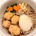 悠LOVE航's cooksnap of when they made ふわふわ鶏団子そば.