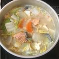クックS076PG☆'s cooksnap of when they made 石狩鍋.
