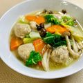 いなばっくす☆'s cooksnap of when they made 白菜と肉団子のトロトロ煮.