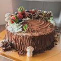 RONNA's cooksnap of when they made 材料2つ！クリスマスに松ぼっくりデザート.