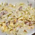ゆんやともも's cooksnap of when they made ★キャベツと魚肉ソーセージのマヨサラダ★.