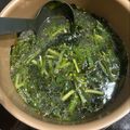 みゅう's cooksnap of when they made 焼肉屋さんのワカメスープ♪.