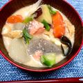 木漏れ日の台所's cooksnap of when they made ほっこり具沢山で濃厚♡鮭の粕汁！.