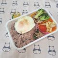 みかかめ's cooksnap of when they made 一人ご飯にノンオイル✿レンジで目玉焼き✿.