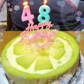 otenbayume's cooksnap of when they made フルーチェで作る♡簡単レアチーズケーキ.